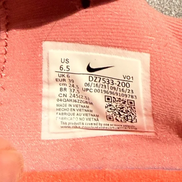 NEW IN BOX Size 6.5 Nike Giannis Immortality 3 Low Fossil Stone Celestial Gold - Picture 9 of 12